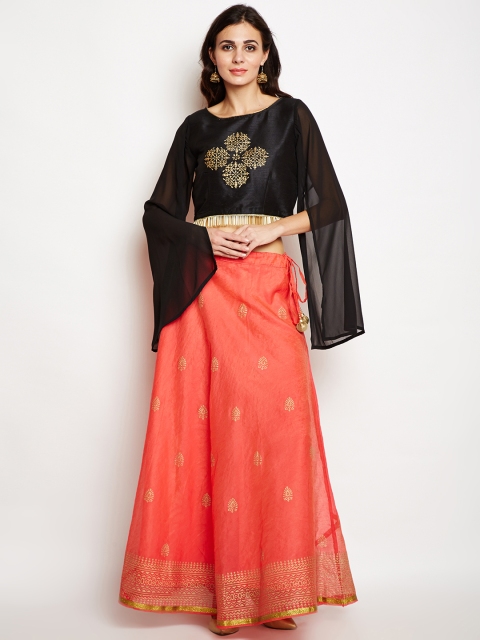 

studio rasa Coral Ready to Wear Lehenga with Blouse