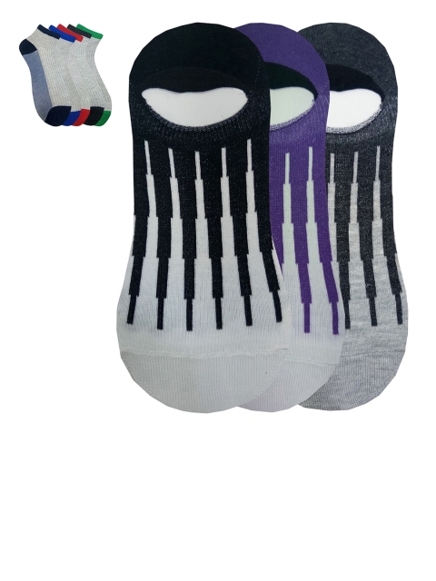 

Fontana Unisex Pack of Shoe Liners & Ankle-Length Socks, Multi