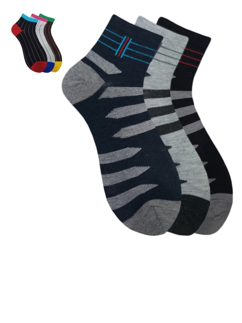 

Fontana Unisex Pack of 6 Assorted Ankle-Length Socks