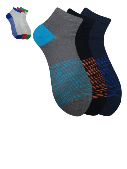 

Fontana Unisex Pack of 6 Assorted Ankle-Length Socks