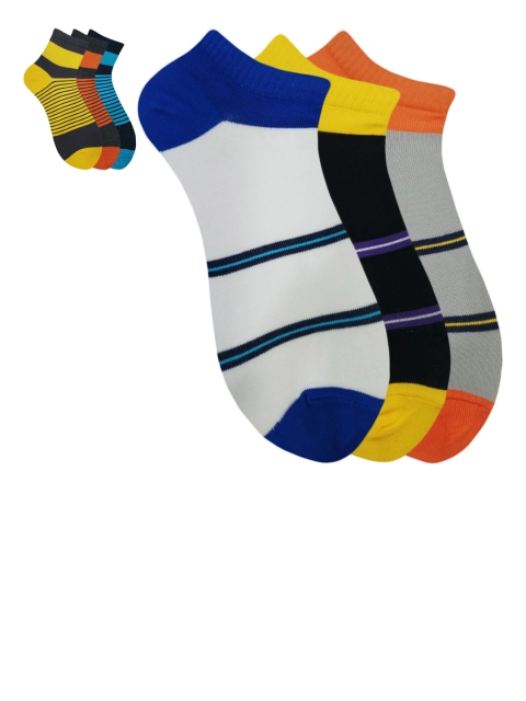 

Fontana Unisex Pack of 6 Assorted Ankle-Length Socks
