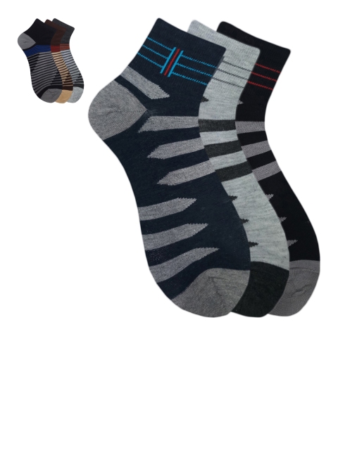 

Fontana Unisex Pack of 6 Assorted Ankle-Length Socks