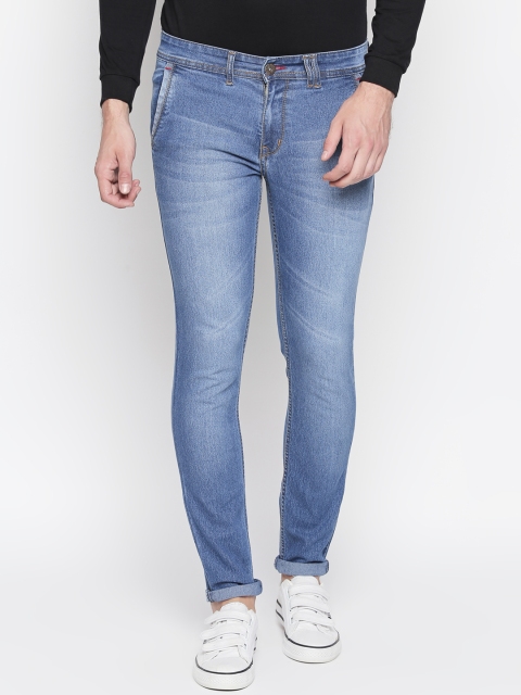 

High Star Men Blue Slim Fit Mid-Rise Clean Look Stretchable Jeans