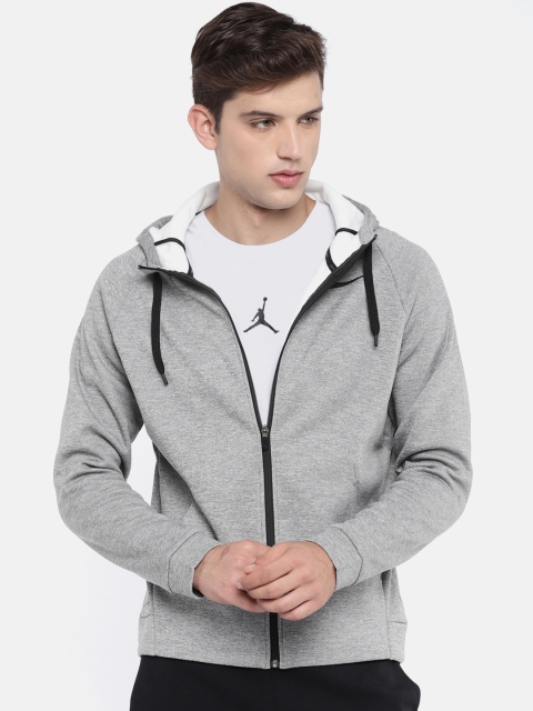

Nike Men Grey THERMA-FIT Sporty Jacket