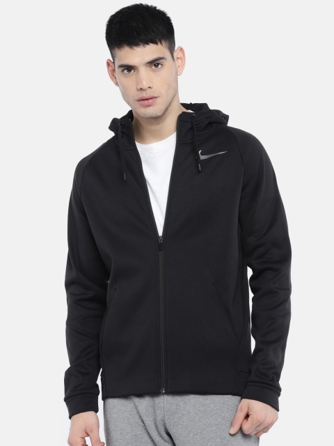 

Nike Men Black THERMA-FIT Sporty Jacket