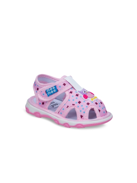 

MeeMee Girls Pink Fisherman Sandals