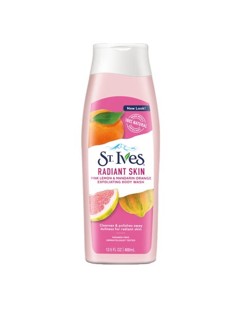 

St. Ives Radiant Skin Pink Lemon & Mandarin Orange Exfoliating Body Wash 400 ml