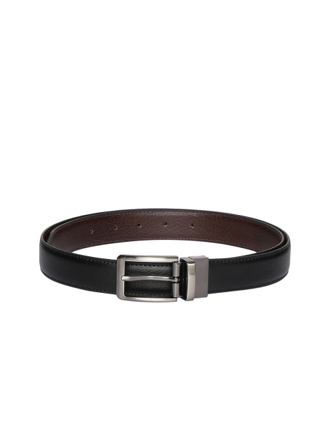 

CRUSSET Unisex Black Solid Belt