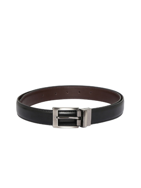 

CRUSSET Unisex Black Solid Belt