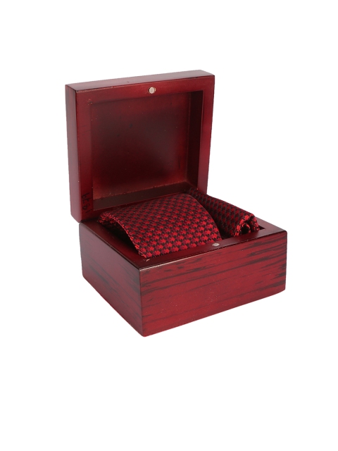

Peter England Men Red Accessory Gift Set