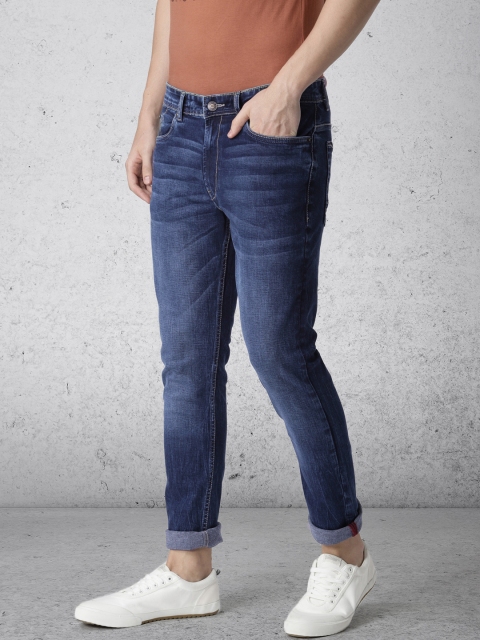 

Ecko Unltd Men Blue Super Slim Fit Mid-Rise Clean Look Stretchable Jeans