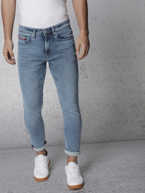 

Ecko Unltd Men Blue Super Slim Tapered Fit Mid-Rise Clean Look Jeans