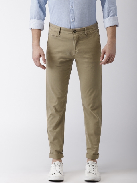 

Arrow Sport Men Khaki Chrysler Slim Fit Solid Chinos