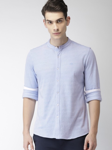 

Arrow Sport Men Blue Slim Fit Solid Casual Shirt