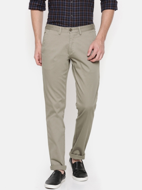 

Arrow Sport Men Grey Chrysler Slim Fit Solid Chinos