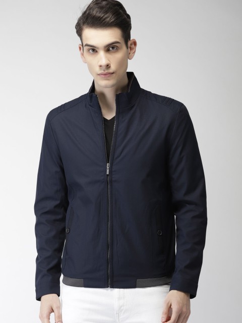

Arrow Sport Men Navy Solid Tailored Jacket, Navy blue