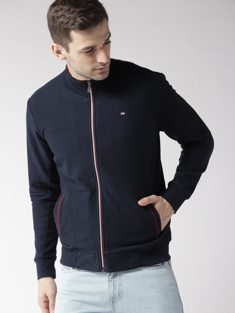 

Arrow Sport Men Navy Blue Solid Sweatshirt