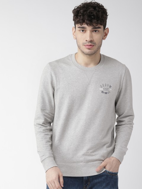 

Arrow Sport Men Grey Solid Sweatshirt