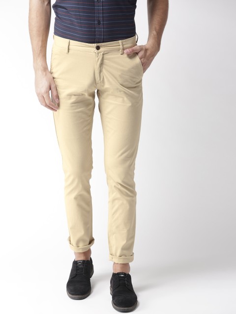 

Arrow Sport Men Khaki Chrysler Slim Fit Solid Chinos