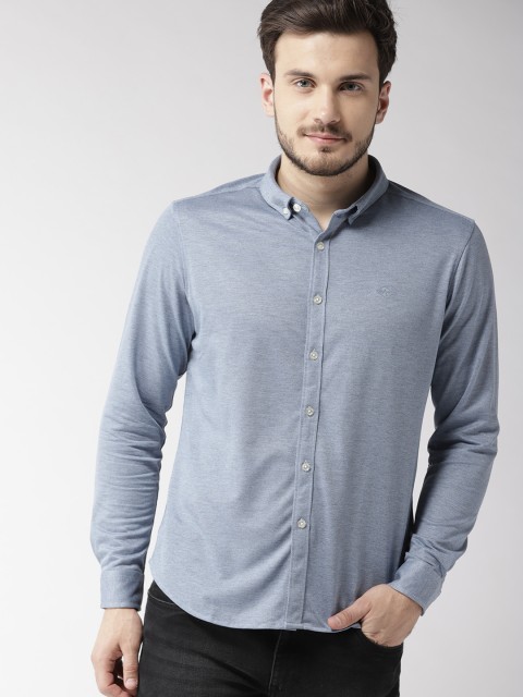 

Arrow Sport Men Blue Regular Fit Solid Casual Shirt