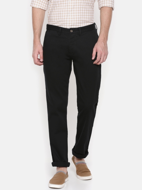 

Arrow Sport Men Black Chrysler Slim Fit Solid Chinos