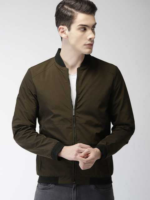 

Arrow Sport Men Olive Green Solid Regular Fit Tailored Jacket