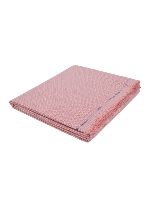

Raymond Men Red & Pink Self-Design Shirt Clothing Fabric