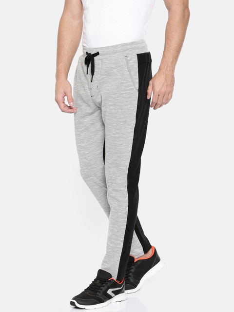 

Being Human Clothing Men Grey Melange Track Pants