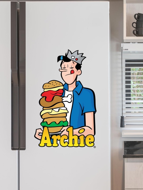 

Asian Paints Kids Multicoloured Jughead And The Giant Burger Printed Wall Sticker, Multi