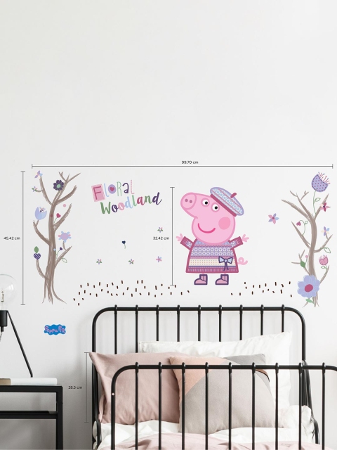 

Asian Paints Kids Peppa Pig Autumn Fun Wall Sticker, Multi