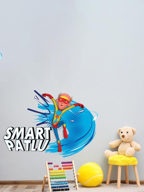 

Asian Paints Multicoloured Kids Motu Patlu Smart Patlu Printed Wall Sticker, Multi