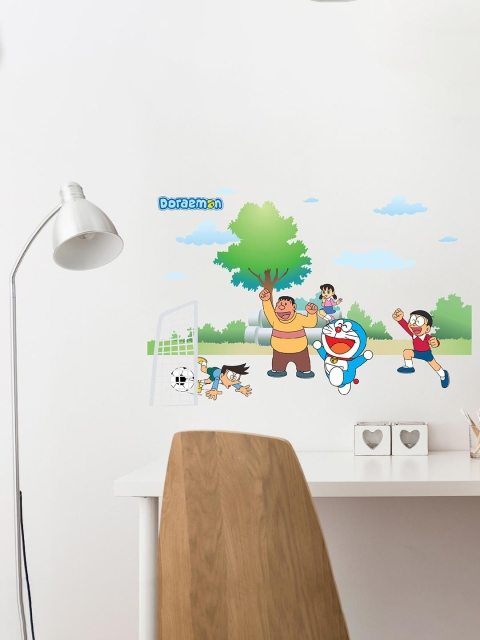 

Asian Paints Multicoloured Kids Dora Jungle Hugs Printed Wall Sticker, Multi