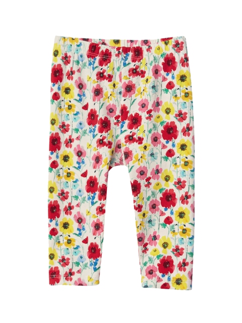

GAP Girls Floral Print Leggings, Multi