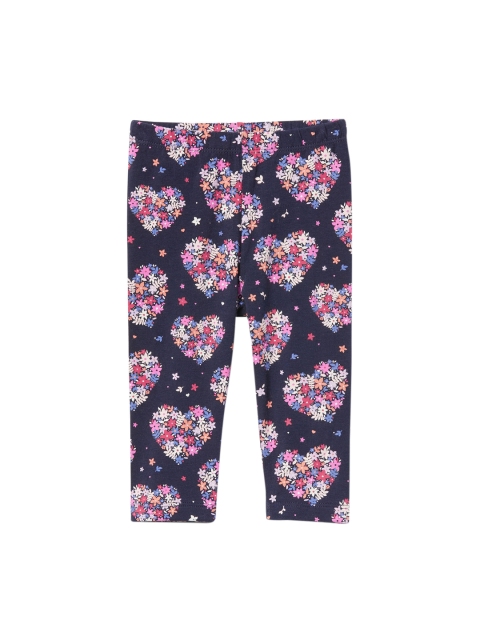 

GAP Girls Blue Print Stretch Jersey Leggings
