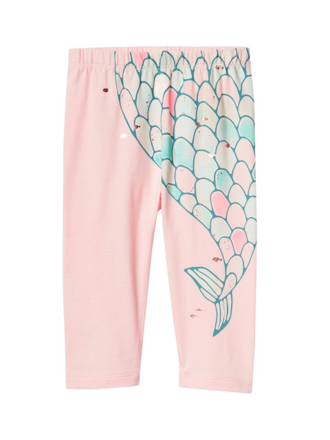 

GAP Girls Mermaid Stretch Jersey Leggings, Pink