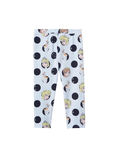 

GAP Girls Blue Disney Print Stretch Jersey Capris