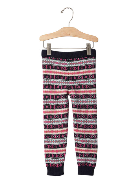 

GAP Girls Multi-Colored Fair Isle Sweater Leggings