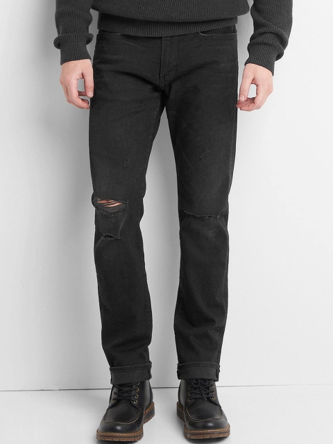 

GAP Men Black Slim Fit Jeans With GAP Menflex