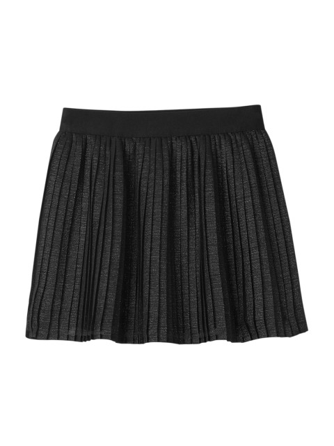 

GAP Girls Black Shimmer Chiffon Pleated Skirt