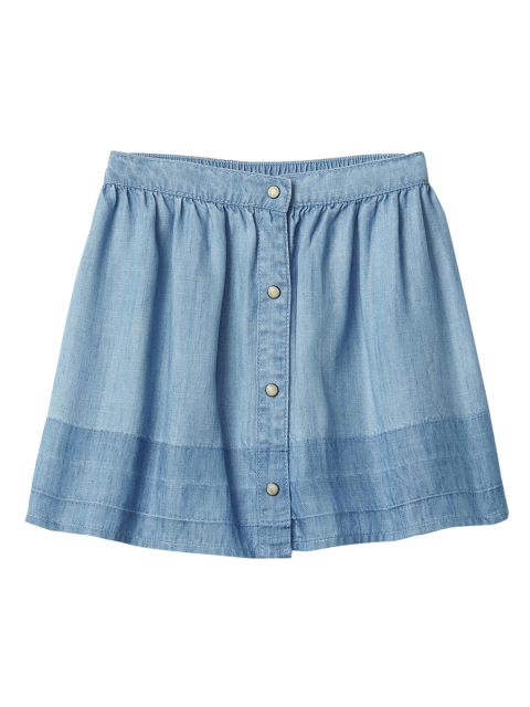 

GAP Girl Blue Tencel Dip-Dye Flippy Skirt