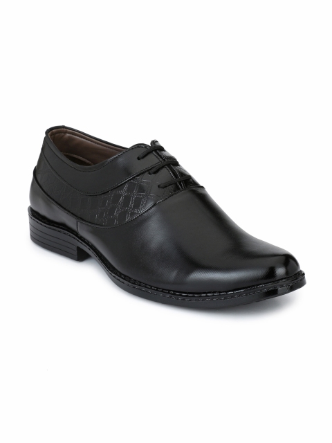 

John Karsun Men Black Formal Oxfords