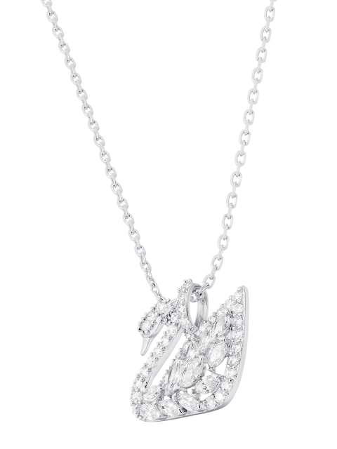 

SWAROVSKI Silver-Toned Rhodium-Plated Chain