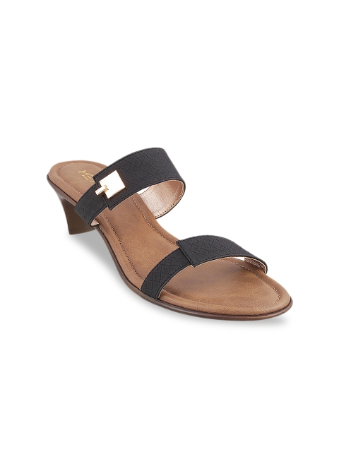 

Metro Women Black Solid Heels