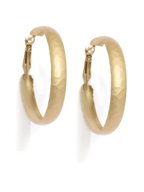 

Ayesha Gold-Toned Circular Hoop Earrings
