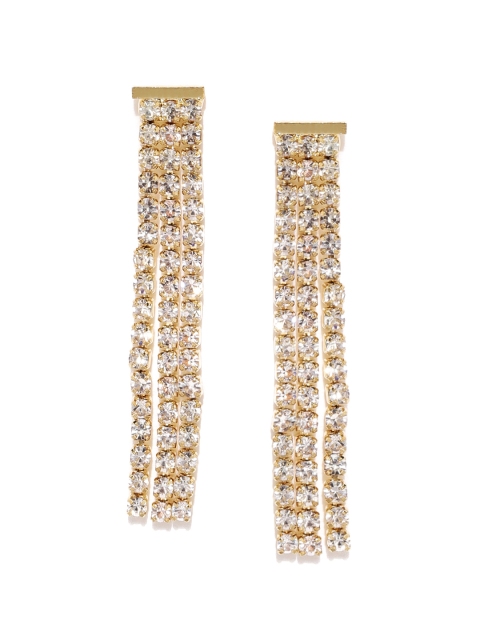 

Ayesha Gold-Toned Contemporary Drop Earrings