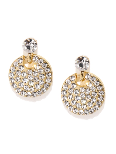 

Ayesha Gold-Toned Circular Drop Earrings