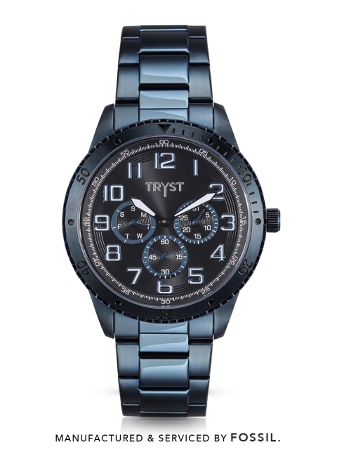 

TRYST Manufactured & Serviced by Fossil Men Black Watch