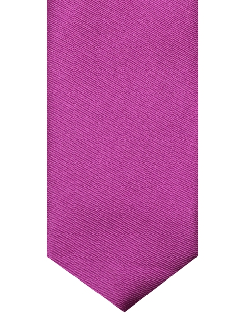 

Lino Perros Magenta Solid Slim Tie