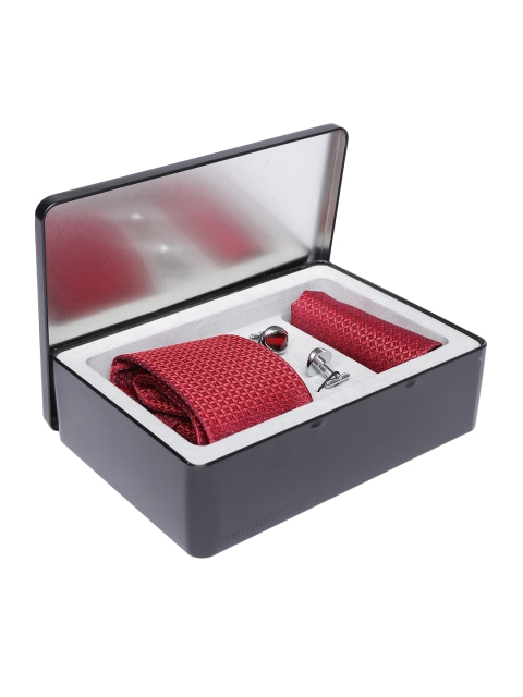 

Lino Perros Men Red Accessory Gift Set