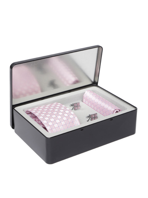 

Lino Perros Men Pink Accessory Gift Set
